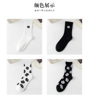 Calcetines De Mujer Diseño Nuevo Con Dibujos De Gatos Divertidos Calcetines Casuales Gruesos Y Calientes Para Otoño Invierno Regalo De Navidad - details 5