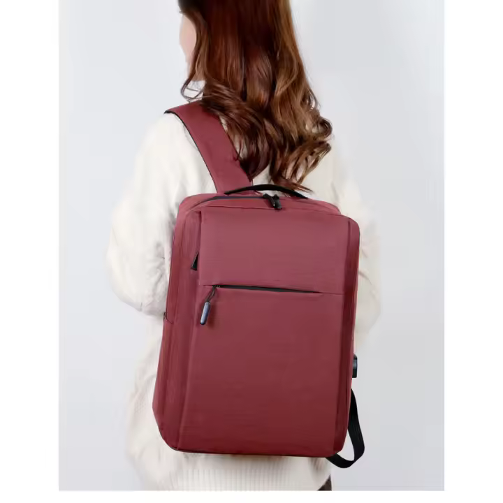 Mochila de viaje de gran capacidad para Mujer, Bolso de Día informal, impermeable, antirobus, Con Correa de equipamiento y Puerto de carga USB ZP - 1