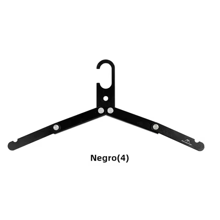 Hanger De Ropa Plegable Mountainhiker Para Camping Y Viajes Aluminio Portátil Estandarte De Secado De Ropa Accesorio De Tienda De Acampar - 1