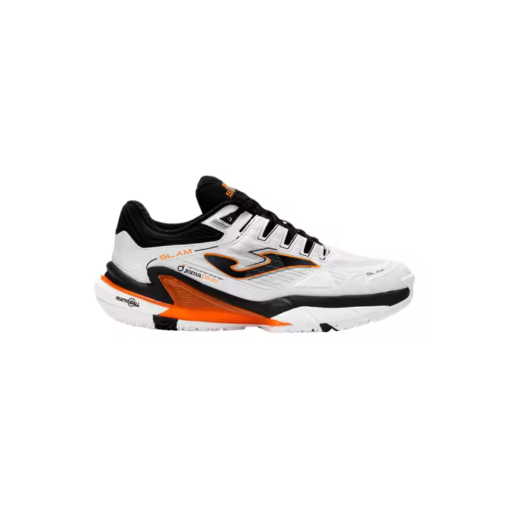 Zapatillas de pádel Joma Slam Men 2542 Blanco Negro Clay - 1