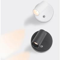 Lámpara De Pared LED Ajustable Y Rotable Con 3 Niveles De Brillo Y 3 Modos De Color Luz Nocturna Iluminación Indirecta Para Cocina Comedor Dormitorio Estudio - details 7