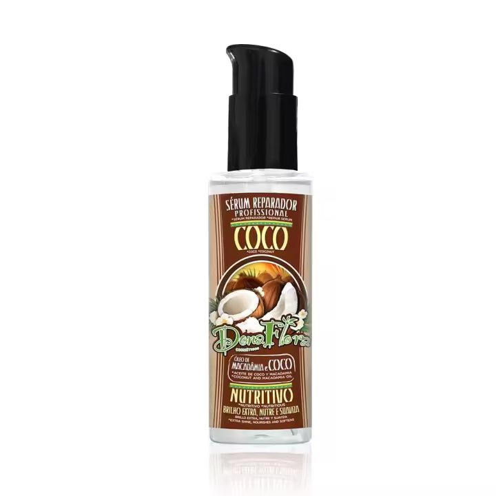 Dona flora serum nutritivo reparador coco 100ml - 1