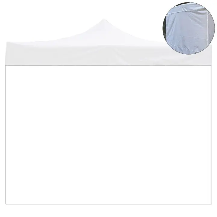 Reemplazo de cubierta lateral impermeable Blanca de 2x2 Mt para Cenador plegable de 2x2 MT - 1