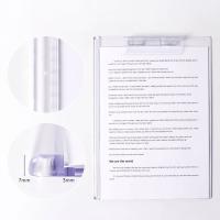 Organizador De Documentos Creativo A4/A5 Fichero De Papel Translúcido En Acrílico Para Estudiantes Y Oficina Suministros Escolares Y De Escritura - details 9