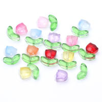30pcs Cuentas De Cristal Lampwork En Forma De Hoja Y Flor De Vid Para La Fabricación De Joyas DIY Accesorios Para Pulseras Collares Y Pendientes - details 3