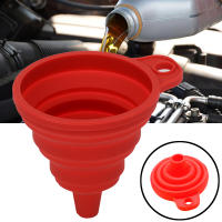 Funel Para Motor De Coche Universal De Silicona Collapsible Para Cambio De Aceite Y Combustible Gasolina Diesel Líquido Lavadora - details 1