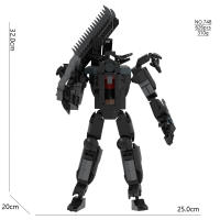 MOC Skibidi Juego De Bloques De Construcción Para Inicio Titan Speakerman Cameraman Tvman Regalos Para Cumpleaños Y Año Nuevo Para Niños - details 8