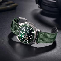 Reloj Mecánico Automático PAGANI DESIGN 43MM Bisel Cerámico 200M Agua Saphire Vidrio Acero Inoxidable NH39 Reloj De Hombre - details 3