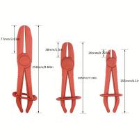 Juego De 3 Herramientas Para Tornillos De Tubo De Nylon Herramienta De Reparación De Coche Para Aceite Combustible Agua Herramienta Manual Sin Manos - details 3