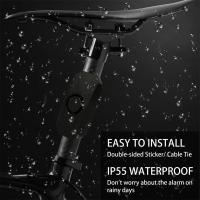Alarma De Bicicleta Inalámbrica Control Remoto Impermeable Para Motocicleta Y Electric Bikes Sensor De Seguridad Antipérdida - details 2