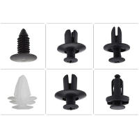 100pcs Clip De Automóvil Punzón De Parachoques Empuñadura De Tornillo Para Panel De Puerta Y Bumper Empaquetado En Caja/ Bolsa - details 8