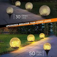Solar garden lights, waterproof decorative lighting, LED solar lighting KLB - details 2