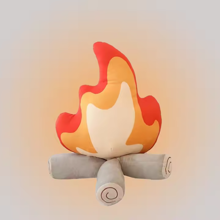Almohadas De Plush Bonfire Suaves Para Decoración De Dormitorio Cumpleaños Y Celebraciones Festivas Regalo Para Amigos - 1
