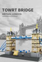 Bloques De Construcción Educativos Serie De Edificios De Renombre Mundial Puente De Dos Torres WG4219 Juguetes Para Niños - details 0