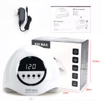 Lámpara LED UV SUN X20 MAX 330W Para Manicura Secado De Polvo De Gel Con Pantalla Táctil Grande Herramienta Secadora De Uñas Profesional - details 6