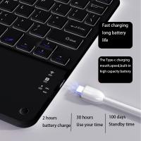 Teclado Y Ratón Inalámbrico Con Touchpad Ultrafino Portátil Para Tablet Mini Compatible Con iOS Android Windows Para iPad Y Teléfono Móvil - details 8