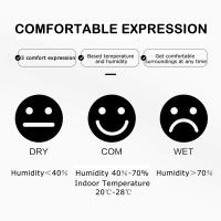 Multifunctional Wireless Weather Station Forecaster Indoor Outdoor Thermometer Hygrometer with Sensor Color Screen Alarm Clock - details 9