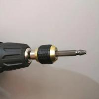 Chorro De Taladro Sin Clavija 1pc 2.36 Pulgadas/60mm Adaptador De Destornillador Con Cambio Rápido Y Rosca De 1/4 Pulgadas Herramienta De Taladro - details 4