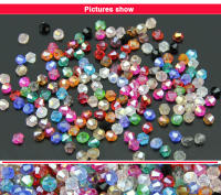 JHNBY 6mm 50pcs Cuentas De Cristal AAA Bicone Austria Para Joyería DIY AB Color Plating Hechas De Vidrio Para Pulseras Y Collares - details 2