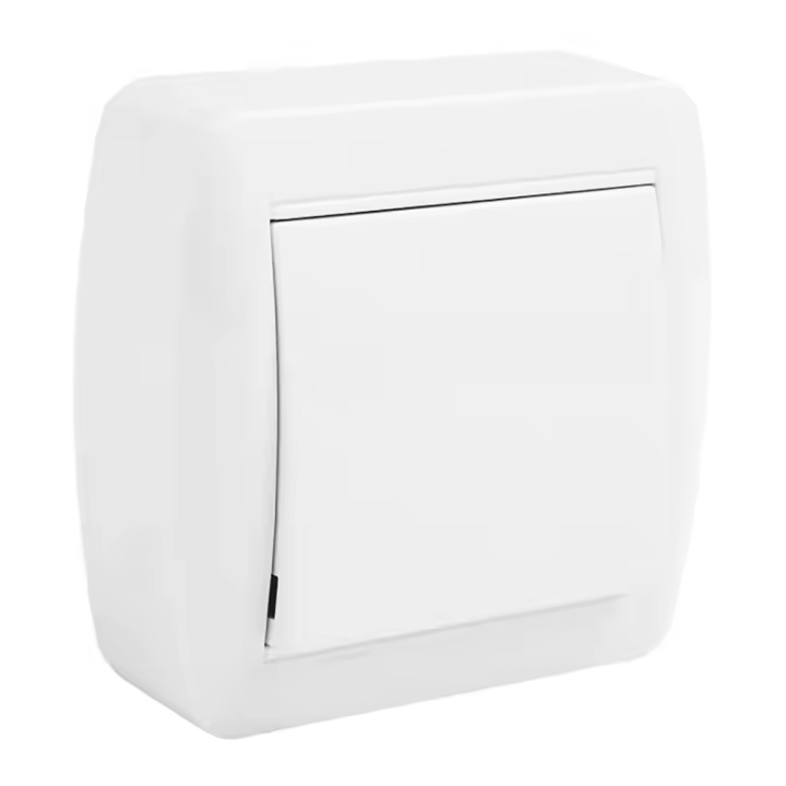 Conmutador Unipolar 74x72x28mm 10AX 250V Mural Solera - 1