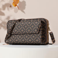 Bolso Cruzado Para Mujer Chic Con Espacio Para Teléfono Móvil Y Ranuras Seguras Para Tarjetas Estilo Casual Con Decoración Geométrica - details 14