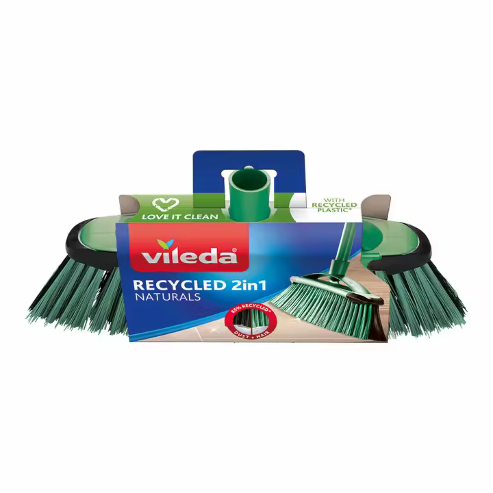 Cepillo para Escoba Vileda 172540 2 en 1 Reciclado - 1