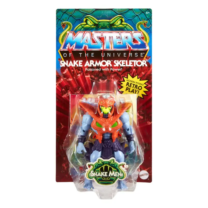 Masters of the Universe Origins Figuras Snake Armor Skeletor 14 cm - 1
