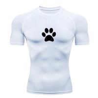 Camiseta De Entrenamiento Rápida Para Hombres Camiseta De Compresión Transpirable Con Mangas Cortas Para Fitness Y Correr - details 4
