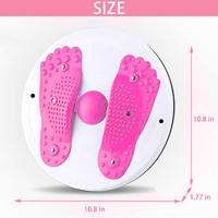 Entrenador Ajustable Para Cintura Con Discos Rotator Y Manijas Masaje Para Piernas Caderas Brazos Y Piernas Herramienta De Ejercicio Para Musculación Y Cardio - details 3
