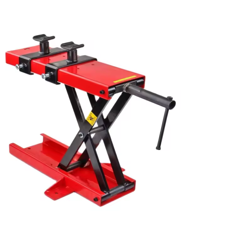 JOMAFA Elevador de motos con soporte al chasis 500 kilos. Plataforma elevadora motos - 10164 - 1