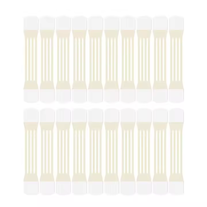 20pcs Cinta De Levantamiento Facial Y Cuello Adhesivos Invisibles Para El Cuello Con Bandas Elásticas Reemplazo De Cintas De Levantamiento - 1