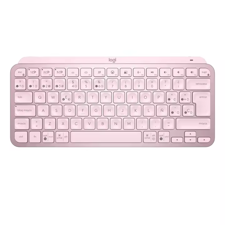 Logitech MX Keys Mini Teclado Inalámbrico Bluetooth - Rosa - 1