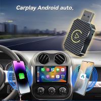 Adaptador inalámbrico CarPlay,Para Android Auto,Conversor de Cable a Wireless,Compatible with both iPhone and Android phones - details 3