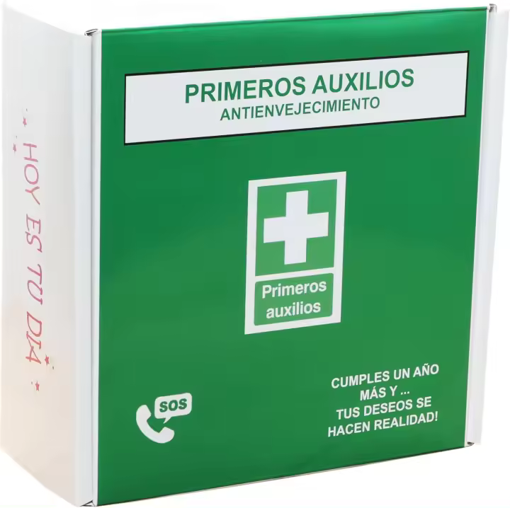 SIDRAL Regalo Original Kit de Primeros Auxilios de Chuches – Caja de Golosinas Divertidas – Regalo para Cumpleaños, Halloween o Amigo Invisible – Simulación Real de Botiquín – ¡Risas Garantizadas! - 1