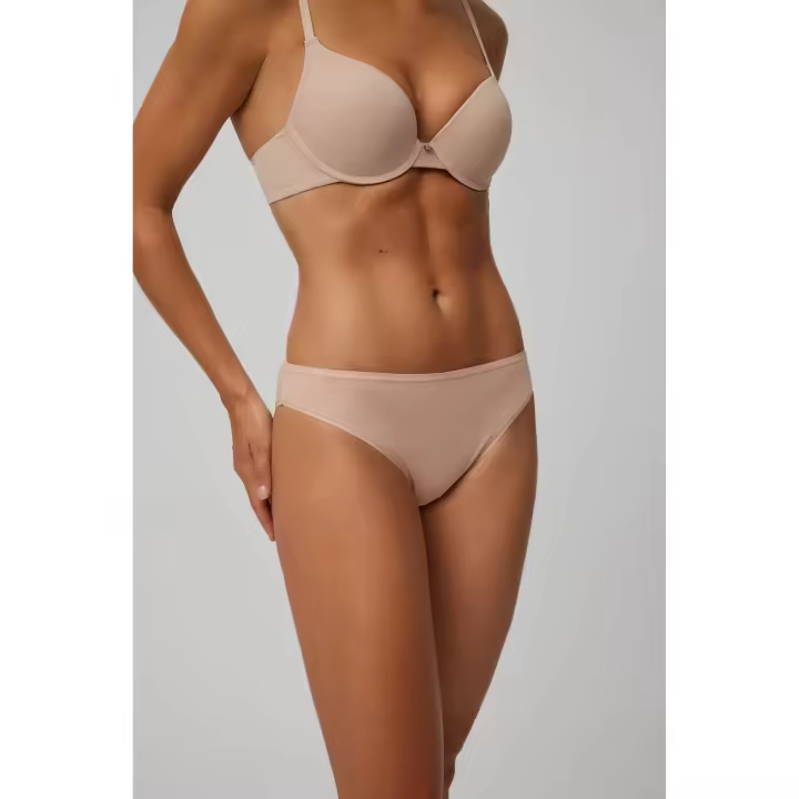 Ysabel Mora - Pack de 2 bragas mini básicas nude - 1