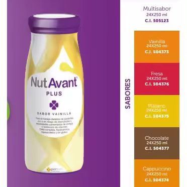 Nutavant Plus Plátano 250 ml - 1