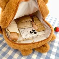 Mochila De Peluche Capybara Kawaii Moda Muñeco De Peluche Bolsa De Hombro Para Niños Bolsa Miniatura Regalo Para Novia - details 6