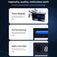 Cámara Digital WiFi 1080P Con Reloj Cámara De Seguridad IP Con Alarma P2P Vigilancia Doméstica Detección De Movimiento Visión Remota - details 6
