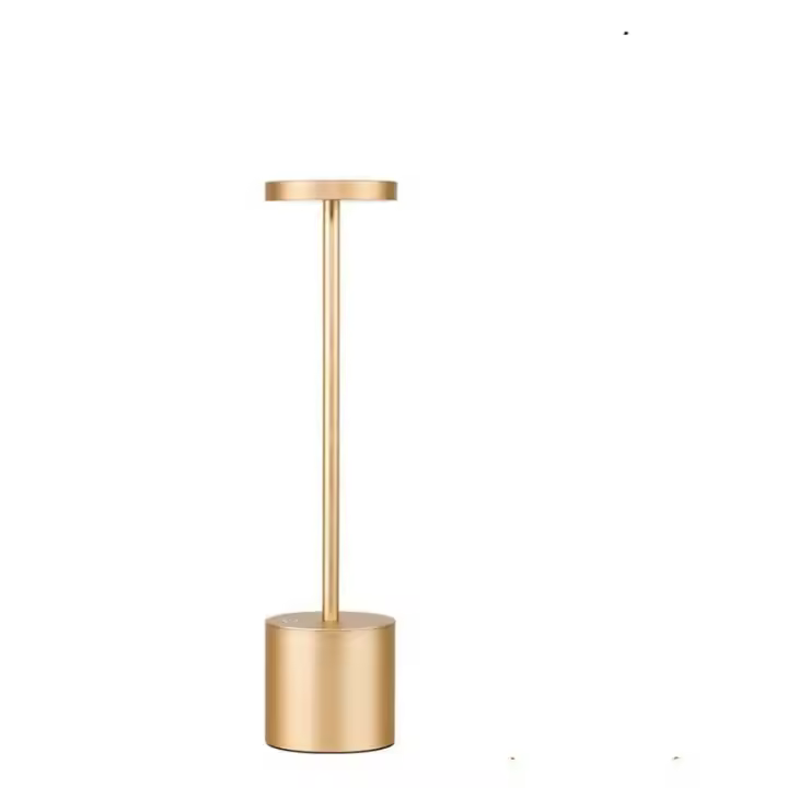 Lámpara de escritorio: lámparas de mesa inalámbricas con carga USB, lámpara de escritorio LED recargable de 1800 mA, 3 modos de color - 1