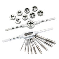 Juego Multifuncional De Herramientas De Hilo Y Tapa 12/20Pcs M3-M12 Metrico Herramientas De Halar Y Taper De Acero Aluminio - details 2