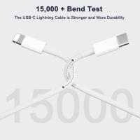 Cargador de iPhone de Carga, cargador iPhone 20 W con cable de iPhone de 1 m USB C Cargador con cable de iPhone de carga para iPhone 14/14 Plus/ 14 Pro/ 14 Pro MAX/ 13/12/ 11/ X pad - details 4