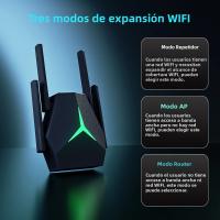 Repetidor De Señal WiFi Dual-Band Kebidumei AC1200 Amplificador De Router Para Red Doméstica 2.4/5G Extensor De WiFi Con Rádaro De 1200M - details 6