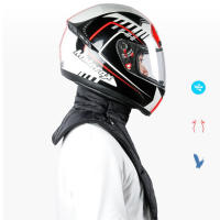 Conjunto De Calor Negro Para Motocicleta Y Scooter Eléctrico Con Collar Y Cubierta De Pierna Funda De Rodilla Suave Y Cálida Para Invierno - details 17