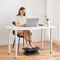 Reposapiés ajustable Debajo del escritorio, reposapiés para Debajo del escritorio en el trabajo con masaje, taburete de pies Debajo del - details 0