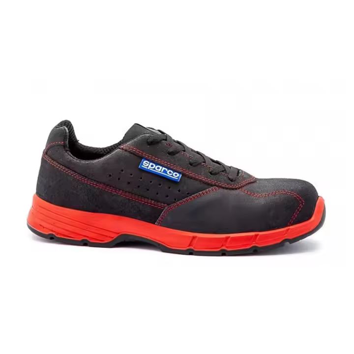 ZAPATILLAS SPARCO CHALLENGE WOKING TALLA 36 NEGRO/ROJO S1P SRC 3 - 1
