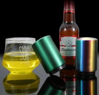 Abrebotellas automático - Sacacorchos de metal premium sin marcas, innovador abridor de cerveza de acero inoxidable y regalo - details 1