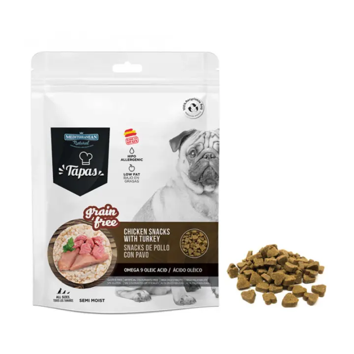 Mediterranean Natural Tapas Gourmet 150 Gr Pollo Y Pavo - 1