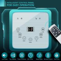 LUKO A011D1-7K 3 en 1 Aire Acondicionado Portátil Deshumidificador, Capacidad de enfriamiento de 7000BTU, 2 velocidades de viento, temporizador de 24 horas - details 5
