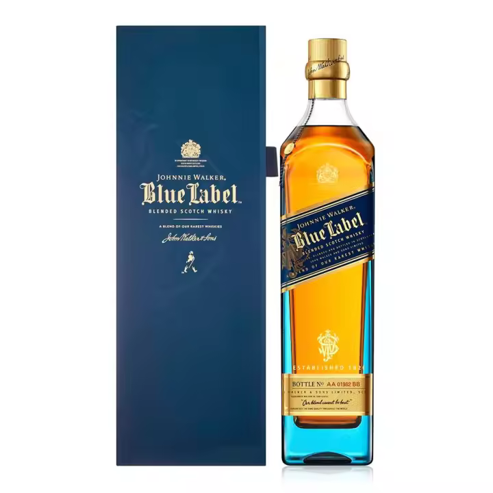 Whisky Johnnie Walker Blue Label - Botella 70 CL - Escocés Blended - 40% - 1