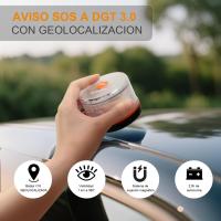 Baliza de Emergencia EXTRASTAR V16 Aprobada DGT con Geolocalización 3.0, Alerta de Posición para Vehículos, Plan de Datos Incluido, Base Magnética IP54 - Cumple Normativa 2026 - details 1